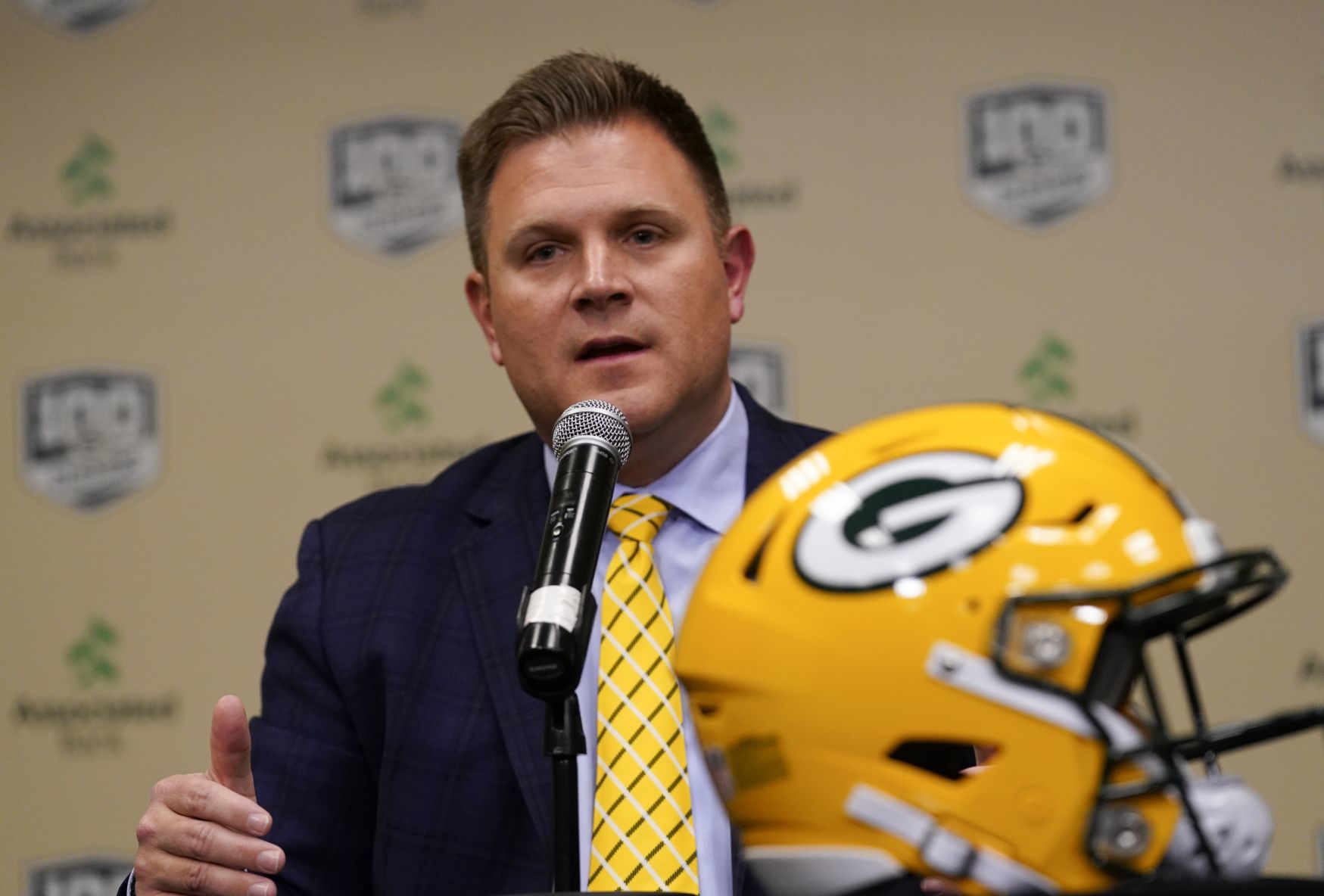 Brian Gutekunst discusses new coach